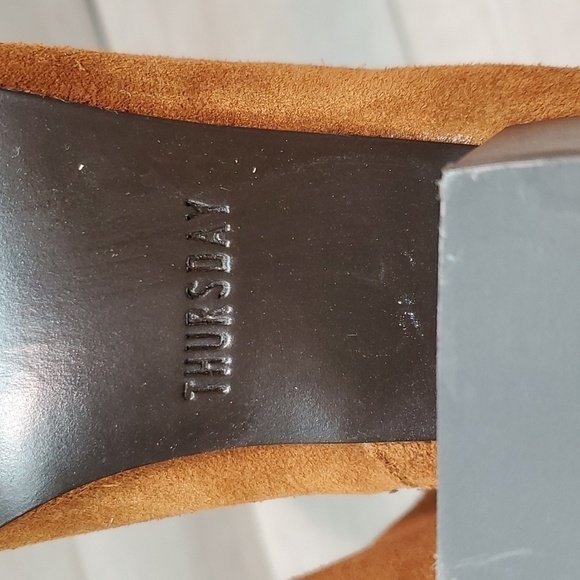 NEW Thursday Boot Company Paloma Spice Everyday Suede Heels shoes boots7.5 - Picture 11 of 11